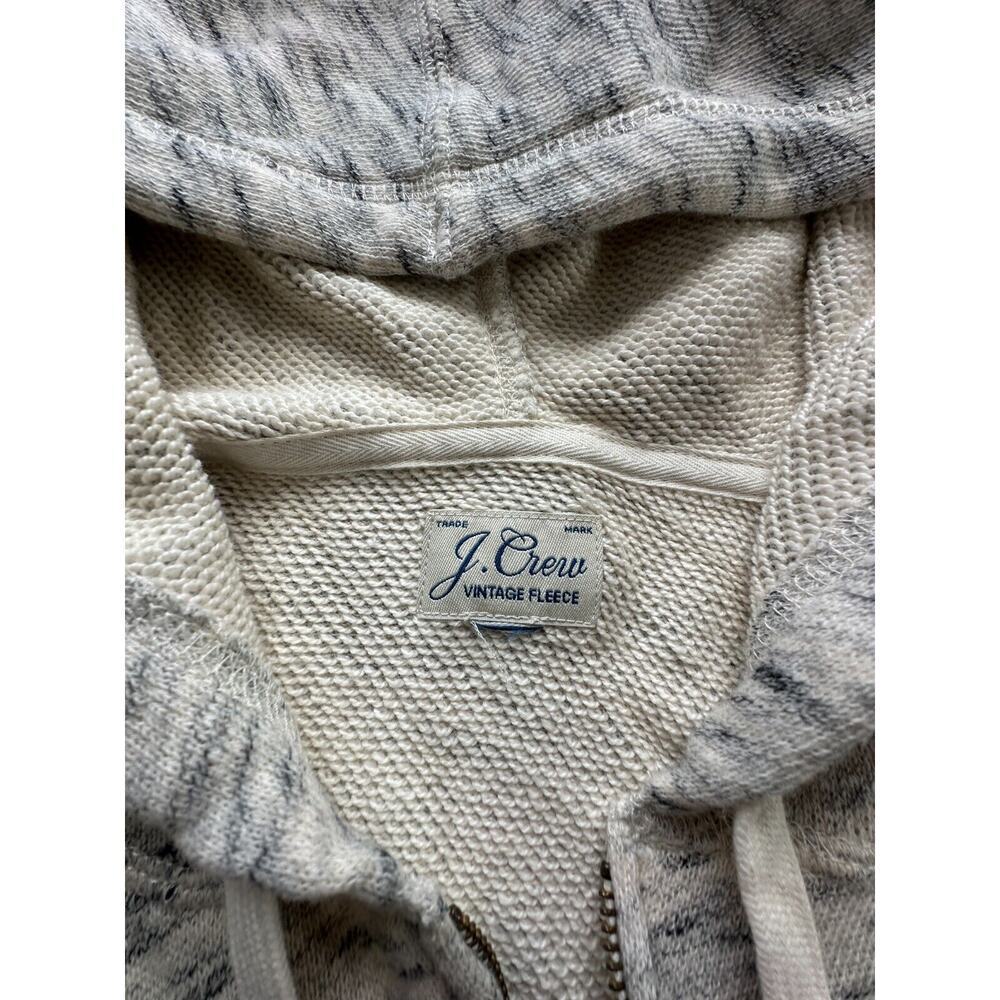 J.Crew Vintage cotton terry cropped hoodie in speckle Size 2XL - Picture 5 of 7
